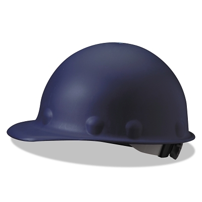 P2A HARD HAT BLUE RATCHET W/ QUICKLOK